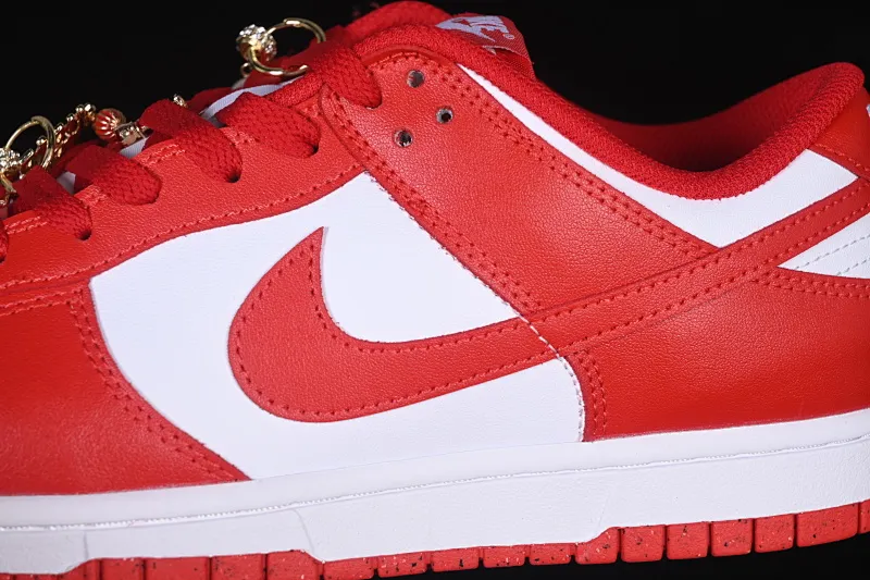 All categories Nk SB Dunk series Nk SB Dunk Low low-top sneakers Nike SB Dunk Low wedding banquet white red low-top casual sneakers DD1873-116